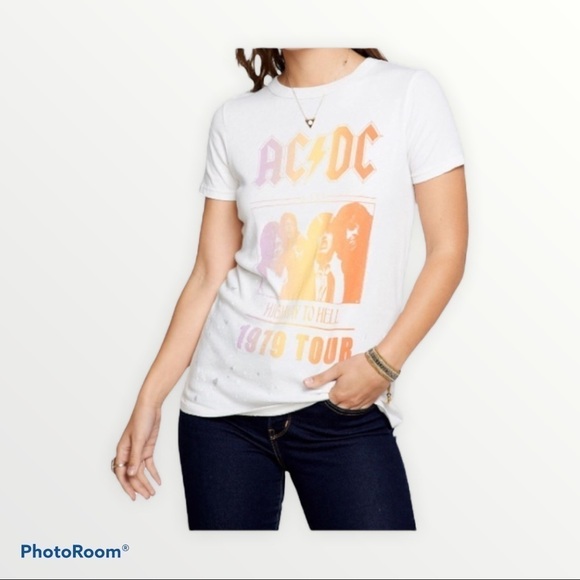 NEW CHASER x REVOLVE ACDC 1979 Tour Graphic Tee - Picture 2 of 5